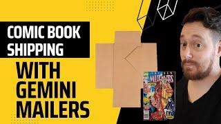 Shipping Comic Books Using the Gemini Comic Mailer Pro