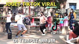 JOGET TIKTOK VIRAL DI TEMPAT UMUM BARENG CEWEK DJ ENAK-ENAK | BIKIN NGAKAK PARAH WKWK