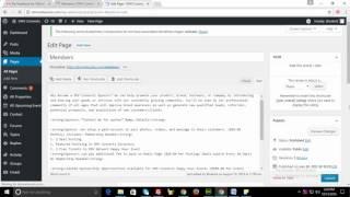 how to edit page text in wordpress