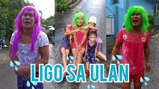 Ligong-ligo sa ulan si Bebang | Madan Sonya Funny Video