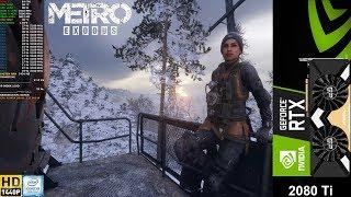 Metro Exodus Extreme Settings , Ray Tracing High , No DLSS 2560x1440 | RTX 2080 Ti | i9 9900K 5.1GHz