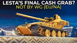 Golden Waffenträger E-100 on Lesta's World of Tanks This is NOT WG!