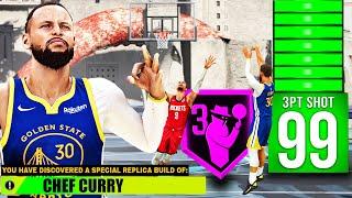 STEPHEN CURRY “99 3PT” BUILD w/ HOF AGENT 3 is INSANE in NBA 2K24! BEST GUARD BUILD 2K24!