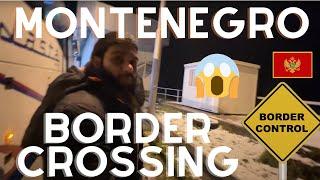 Border Crossing Serbia to Montenegro on Bus | Without Visa on Weekest Passport in the World