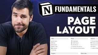 Notion Fundamentals: Page Layout