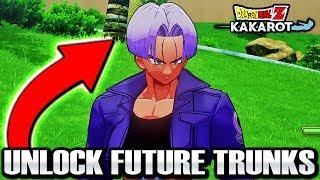 Dragon Ball Z Kakarot - HOW TO UNLOCK FUTURE TRUNKS Playable After Buu Saga!