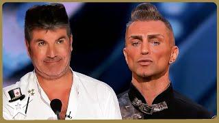 Simon Cowell Wants Something NEW And He Gets It From Aaron Crow!