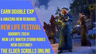 Earn Double EXP with the New Life Festival Event in ESO 2024