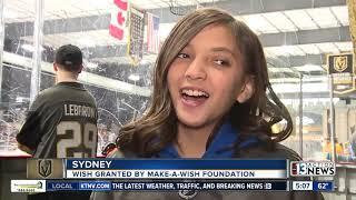 Vegas Golden Knights grant kids wishes