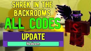 ALL Shrek in the Backrooms CODES | Roblox Shrek in the Backrooms Simulator Codes (April 2023)