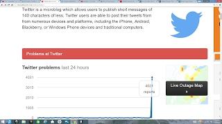 Twitter Down! Use Down Detector to Track Outages