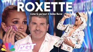 Best Perform on AGT| Makes judges cry when he heard the song Roxette with an extraordinary voice