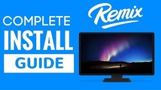 Install Remix OS On Hard Drive [No USB]