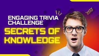 Unveil the Fascinating Secrets of Knowledge with Quiz Master One – Engaging Trivia Awaits! #riddles