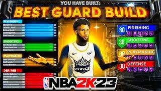 BEST GAME BREAKING GUARD BUILD IN NBA 2K23! *NEW* 6'9" 3PT SHOOTER BUILD IN NBA2K23! BEST BUILD 2K23
