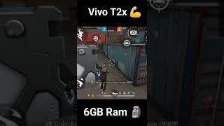 Vivo T2x  || 6GB Ram  #vivot2x5g #Vivot2x #vivo #vivot2 #ff #freefire