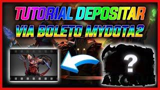 COMO DEPOSITAR via BOLETO no MYDOTA2NET & SEGUINDO as CALL do TREMERE