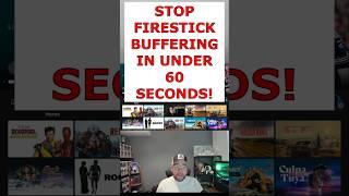 Stop FIRESTICK BUFFERING in UNDER 60 SECONDS!