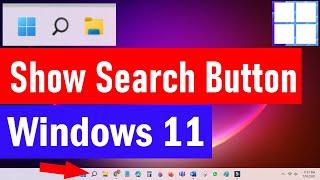 How to Hide and unhide your search box in Windows 11 | Fix Windows 11 Search Box Missing