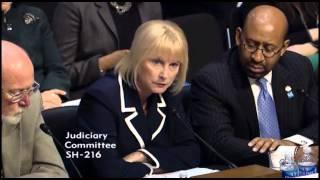 Sandy Adams exchange with Senator Dick Durbin at Senate Judiciary Committee hearing