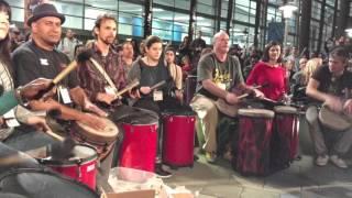 Drum circle NAMM 2016 Drum Circle with Arthur Hull