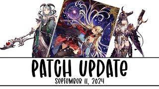 Patch Update! - September 11