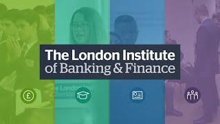 We are The London Institute of Banking & Finance