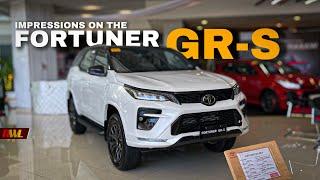 Impressions on the 2024 Toyota Fortuner GRS