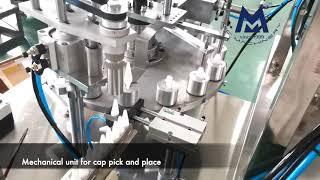 Micmachinery Automatic supper glue filling capping machine