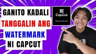 Paano tanggalin ang watermark ni capcut gamit ang cellphone full tutorial