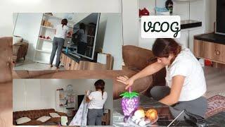 #Hall Cleaning / Salon Temizliği/ Ortalığı Topluyoruz / #Vlog #günlükvlog