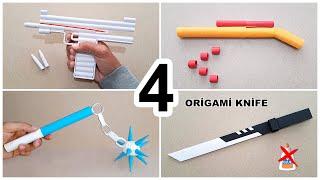 What is made from paper? / Origami Weapons / How to Make Paper Craft