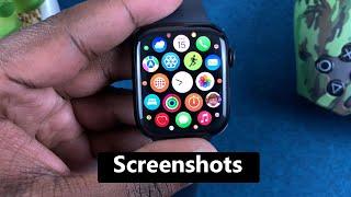 How To Take Screenshots with Your Apple Watch Series 7