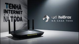 Dica Flavio Tech - Tenha Internet na Casa Toda ROTEADOR ItelBras Qi5 GX 3000 #flaviofehlauer