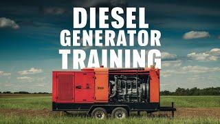 Diesel Generator working principle Training, Parts & components explain Power learning channel