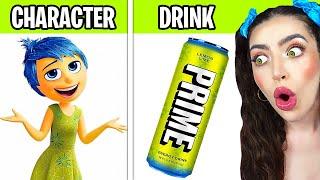 ALL INSIDE OUT 2 CHARACTERS FAVORITE DRINKS + FOODS! (FUN FACTS ABOUT INSIDE OUT 2)