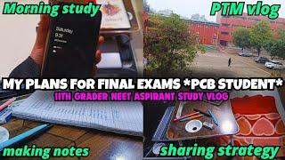 My planand Strategyfor Final exams Starting up with the revision11th Grader Study vlog *lec.?*