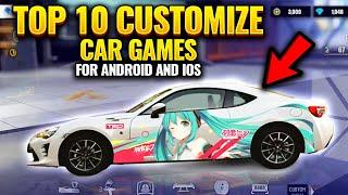 10 Car Driving Games with the Best CUSTOMIZATION/Modification Option on Android & iOS 2025