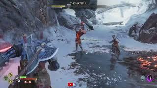 Defeat THE HATEFUL - God of War Ragnarok Gameplay