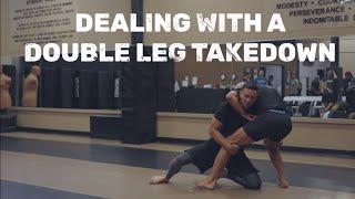 Jiu-Jitsu vs Wrestling Dealing With A Double Leg Takedown