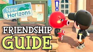 Animal Crossing New Horizons: FRIENDSHIP GUIDE (How to get Villager Pictures & become Best Friends)