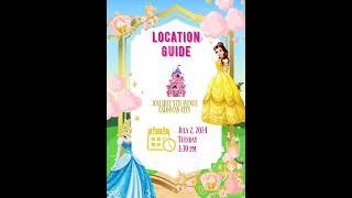 Silvanna Snow's 1st Birthday Celebration Online Invitation! #birthday #happy #disneyprincess