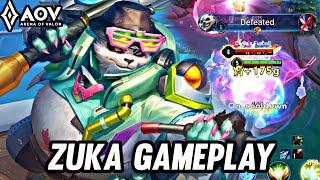 AOV : ZUKA GAMEPLAY | IN JUNGLE - ARENA OF VALOR LIÊNQUÂNMOBILE ROV COT