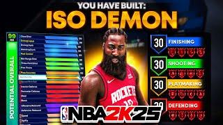 THIS 6'6 META ISO BUILD IS DOMINATING NBA 2K25! DEMIGOD POINT GUARD BUILD! Best Build 2k25