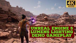 Unreal Engine 5 Lumens Lighting Demo 4K | RTX 3090 | 5800X3D