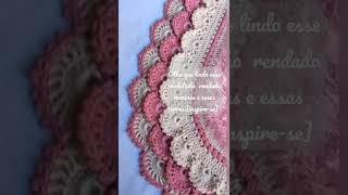 modelinho  rendado (INSPIRE-SE )NESSAS CORES #shorts #shots #croche #crochet