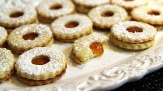 Cookies with Apricot Jam (Sablés à la Confiture) Recipe - CookingWithAlia - Episode 194