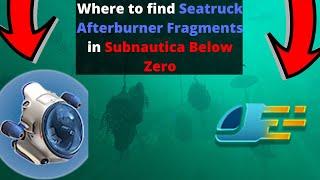Where to find the Seatruck Afterburner Upgrade in Subnautica Below Zero