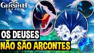 MAIS UM PROBLEMA DE TRADUÇÃO.... OS DEUSES DO GENSHIN NÃO SÃO ARCONTES!! | GENSHIN IMPACT