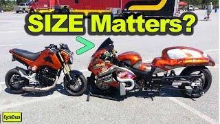 Why the Physical SIZE of a Motorcycle Matters